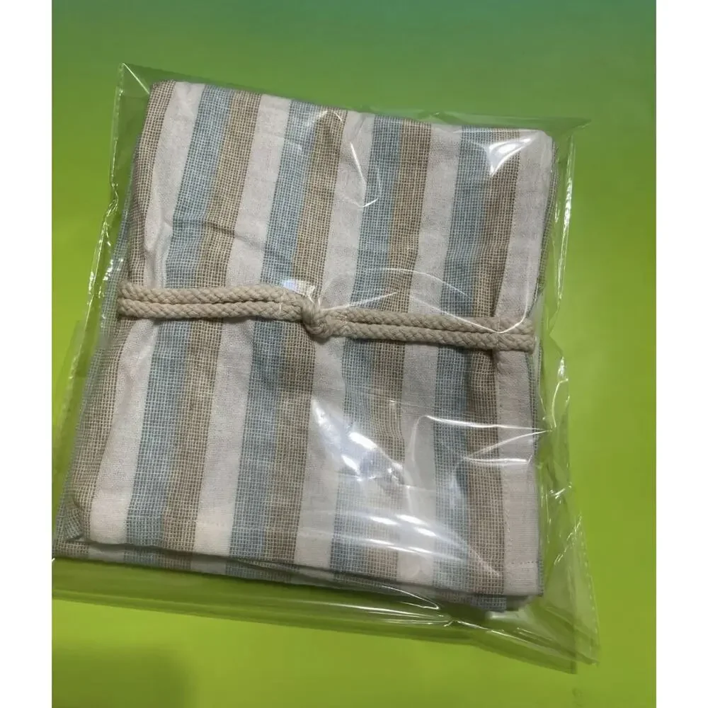 Harbor‎ Knots Window Short Curtain Panels 1 pc only, (36 inch), (New)